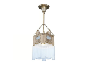 TRIEST II - Handmade brass pendant lamp - Ceiling lamp by Patinas Lighting