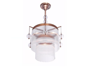 VERSAILLES II - Handmade brass chandelier - Ceiling lamp by Patinas Lighting