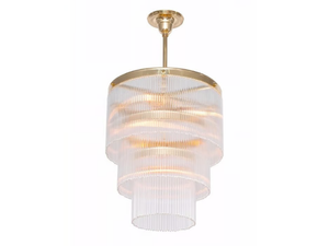 VERSAILLES III - Handmade brass chandelier - Ceiling lamp by Patinas Lighting