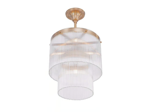 VERSAILLES IV - Handmade brass chandelier - Ceiling lamp by Patinas Lighting