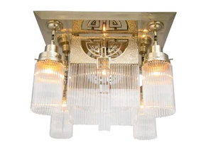 ZÜRICH I - Handmade brass ceiling lamp - Ceiling lamp by Patinas Lighting