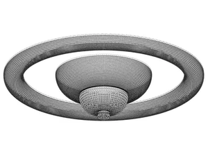 CRISTALLI 9100 - Glass ceiling lamp - Ceiling lamp by Patrizia Volpato