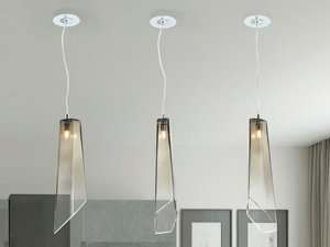 CRYPTO 292 - Murano glass pendant lamp - Ceiling lamp by Patrizia Volpato