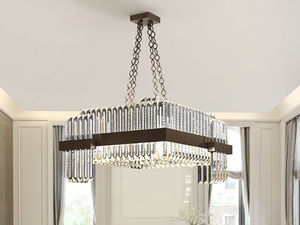 DIAMANTE - LED Lead Crystal pendant lamp - Ceiling lamp by Patrizia Volpato