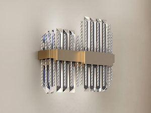 DIAMANTE - LED Lead Crystal wall light - Wall lamp by Patrizia Volpato