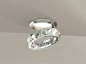 FEDI 9250 - Ceiling spotlight with Swarovski crystals - Functional light by Patrizia Volpato