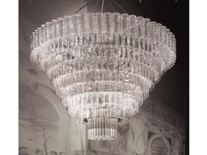 GLACE 4121 - Murano glass pendant lamp - Ceiling lamp by Patrizia Volpato