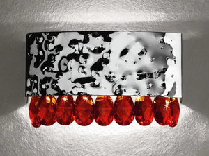 MAGMA 450 - Wall light with crystals - Wall lamp by Patrizia Volpato