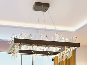 VELA - LED pendant lamp in glass and metal - Ceiling lamp by Patrizia Volpato