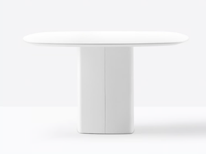 AERO TAE_130X130 - Square steel table - Table by Pedrali