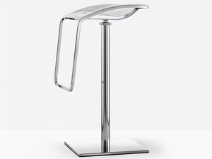 AROD 560 - High stainless steel stool with footrest - Stool by Pedrali