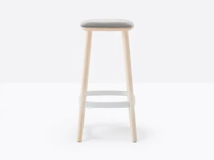 BABILA 2702/A - High ash stool with footrest - Stool by Pedrali