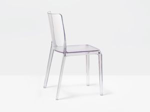 BLITZ 640 - Stackable polycarbonate chair - Chair by Pedrali