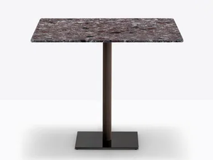 BLUME - Square steel table - Table by Pedrali