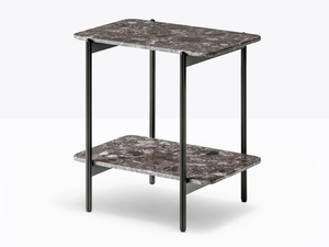 BLUME SYSTEM 49x32 - Open marble bookcase - Cabinet by Pedrali