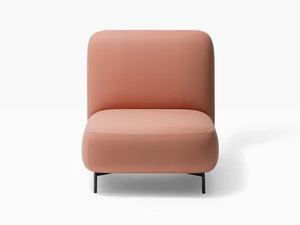 BUDDY 213S - Fabric lobby chair - Chair by Pedrali