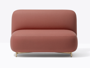 BUDDY 214S - Upholstered fabric restaurant booth - Booth by Pedrali