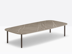 BUDDY BDT_120x59 - Low rectangular laminate coffee table - Side table by Pedrali