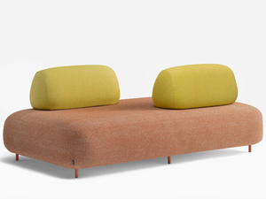 BUDDY OASI - Fabric sofa with removable cover - Sofa by Pedrali