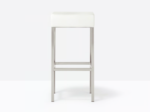 CUBE XL 1451 - Upholstered stool - Stool by Pedrali
