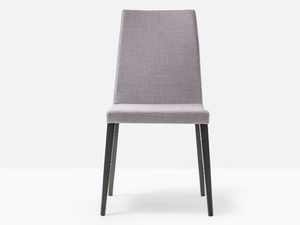 DRESS 531 - Upholstered oak chair - Chair by Pedrali