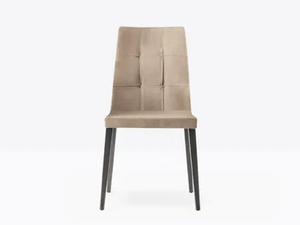 DRESS 533 - Tufted upholstered chair - Chair by Pedrali
