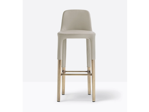 ESTER 698 - High stool with footrest - Stool by Pedrali