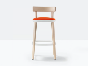 FOLK 2947 - High ash stool with integrated cushion - Accessories by Pedrali