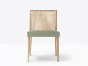 GLAM 432 - Wooden chair with woven cane backrest - Chair by Pedrali