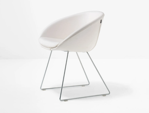 GLISS 1020 - Sled base upholstered chair - Chair by Pedrali