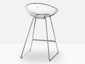 GLISS 902 - Sled base stool - Stool by Pedrali