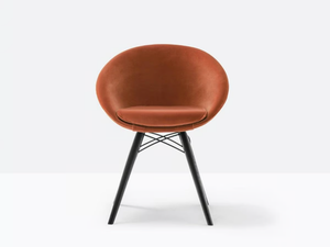 GLISS 904/A - Upholstered chair - Chair by Pedrali