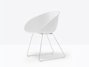 GLISS 920 - Sled base technopolymer chair - Chair by Pedrali