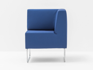 HOST 202 - Upholstered modular armchair - Armchair by Pedrali