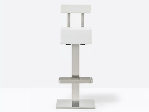 HX 4448 - High stool with footrest with back - Stool by Pedrali
