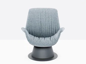 ILA 2021 - Swivel fabric armchair - Armchair by Pedrali