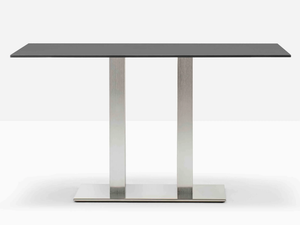 INOX 4462 - Rectangular contract table - Table by Pedrali