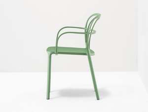 INTRIGO 3715 - Die cast aluminium chair with armrests - Chair by Pedrali