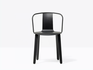 JAMAICA 2910 - Wooden chair with armrests - Chair by Pedrali