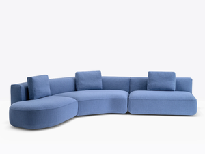 JEFF - Modular fabric sofa - Sofa by Pedrali