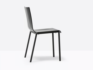 KUADRA XL 2401 - Stackable chair - Chair by Pedrali