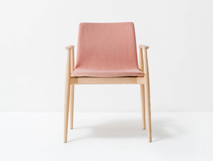 MALMÖ 396 - Wooden chair with armrests - Chair by Pedrali