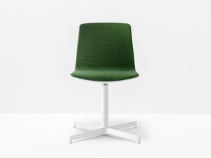 NOA 727/2 - Swivel upholstered with 4-spoke base chair - Chair by Pedrali