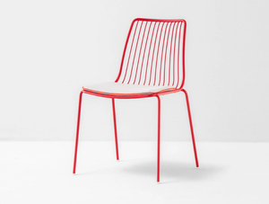 NOLITA 3651 - Stackable metal garden chair - Chair by Pedrali