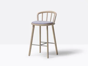 NYM 2838/A - High ash stool with integrated cushion - Accessories by Pedrali