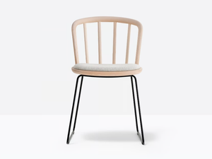 NYM 2851 - Sled base ash chair with integrated cushion - Accessories by Pedrali