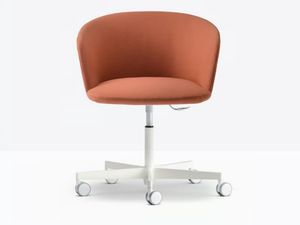 NYM SOFT 2877 - Swivel upholstered chair with 5-spoke base - Chair by Pedrali