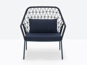 PANAREA 3679 - Polypropylene garden armchair with armrests - Armchair by Pedrali