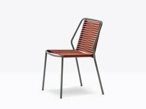PHILÍA 3900 - Stackable steel and PVC chair - Chair by Pedrali