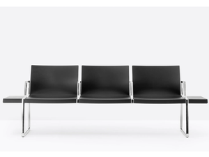 PLURAL P02013/2014/2016/2019 - Bench with armrests - Bench by Pedrali